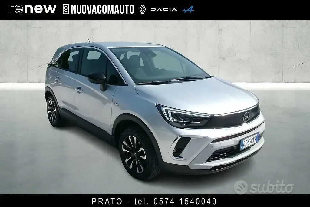 Usata Opel Crossland Elegance 110 CV (80 kW) 2024 Argento SUV