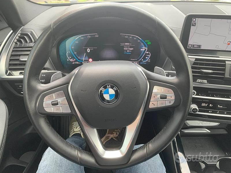 Usata BMW X3 Luxury Line 2020 Nero SUV