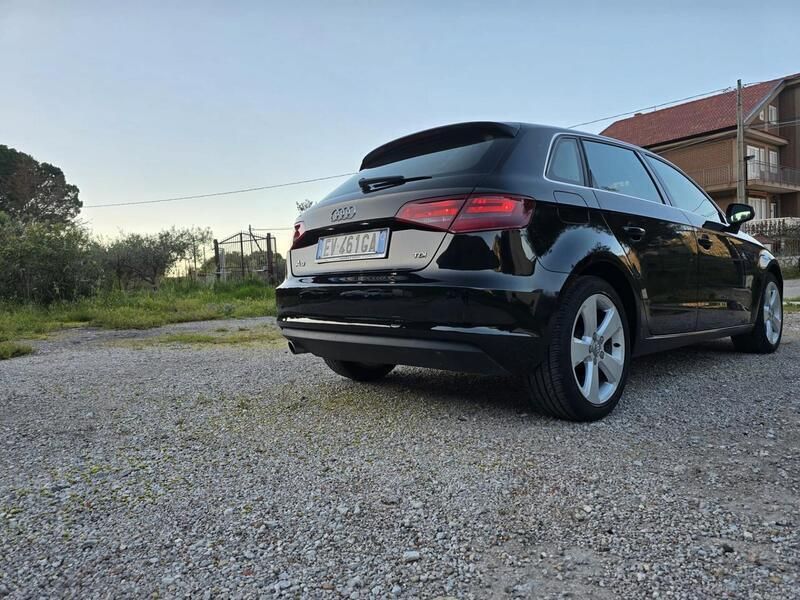 Usata Audi A3 Ambiente 110 CV (80 kW) 2014 Nero Berlina