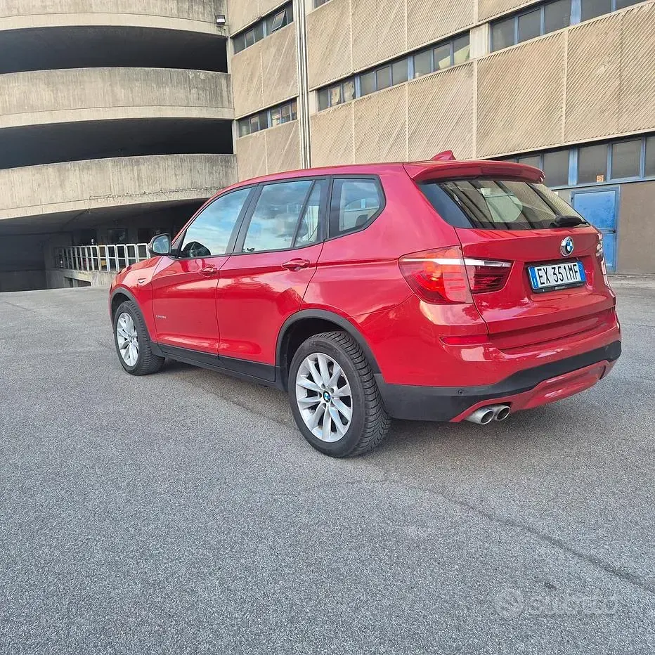 Usata BMW X3 313 CV (230 kW) 2014 Rosso SUV