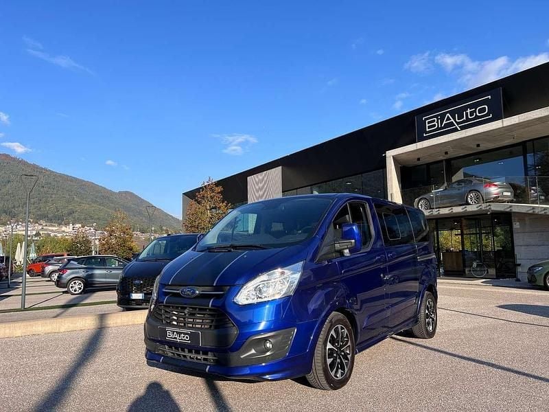 Blu/azzurro Usata 2018 Ford Tourneo Custom Sport Furgone | 28.900 € (Buon prezzo) - Immagine 1/4