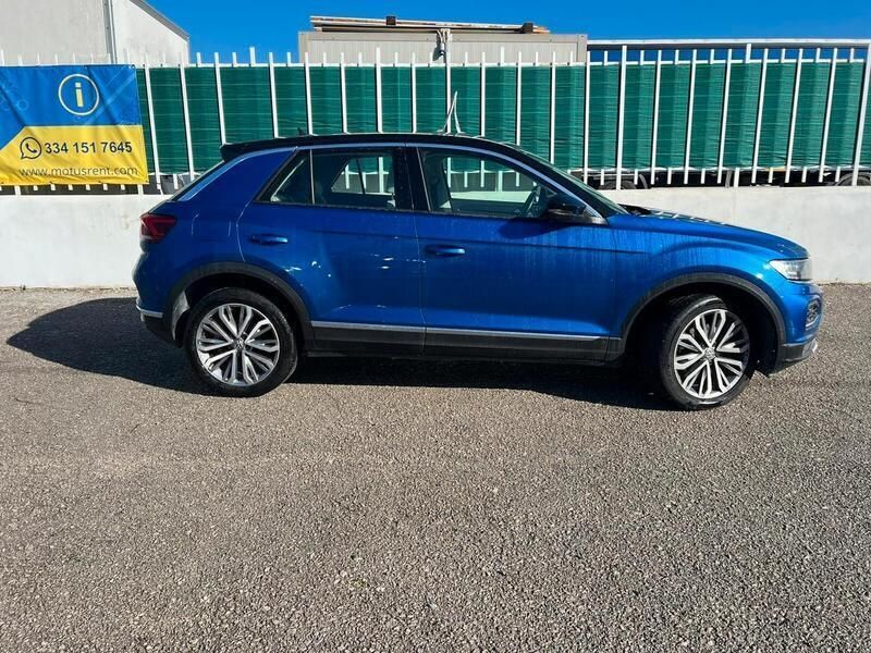 Usata VW T-Roc Advance 150 CV (110 kW) 2019 Blu SUV
