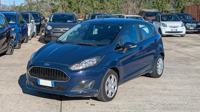 Usata Ford Fiesta 75 CV (55 kW) 2016 Blu/azzurro(met.) Utilitaria