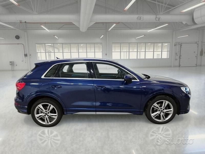 Usata Audi Q3 S-Line 149 CV (109 kW) 2021 Blu SUV