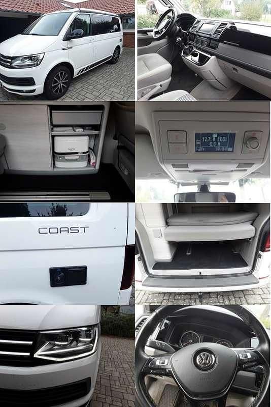 Usata VW California Coast 150 CV (110 kW) 2017 Bianco Furgone