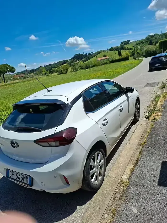 Usata Opel Corsa 75 CV (55 kW) 2021 Bianco Utilitaria