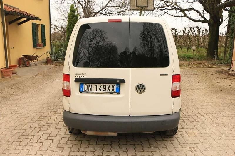 Usata VW Caddy 109 CV (80 kW) 2008 Bianco Monovolume