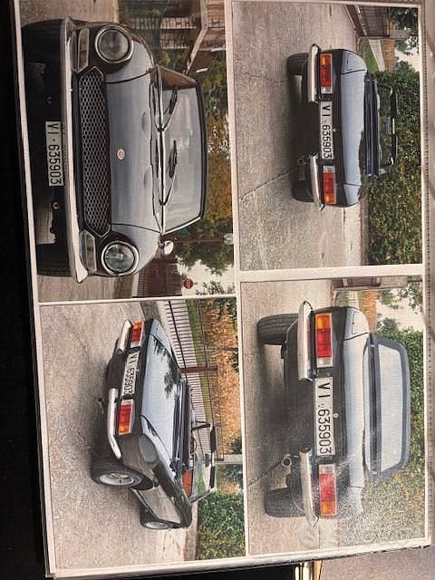 Usata Fiat 124 Spider 1970 Nero Cabrio