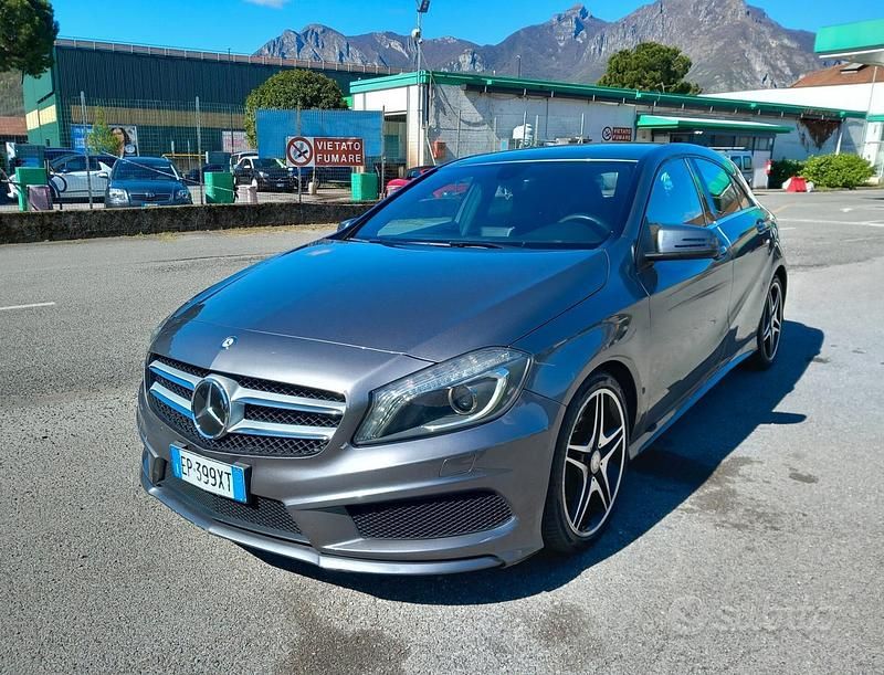 Usata Mercedes A200 136 CV (100 kW) 2013 Grigio Berlina