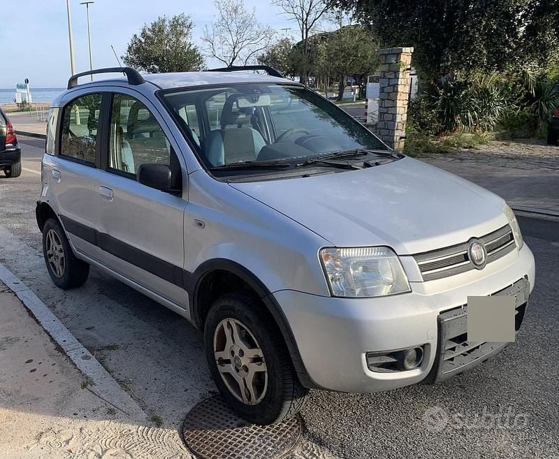 Usata Fiat Panda 4x4 70 CV (51 kW) 2008 Grigio Utilitaria