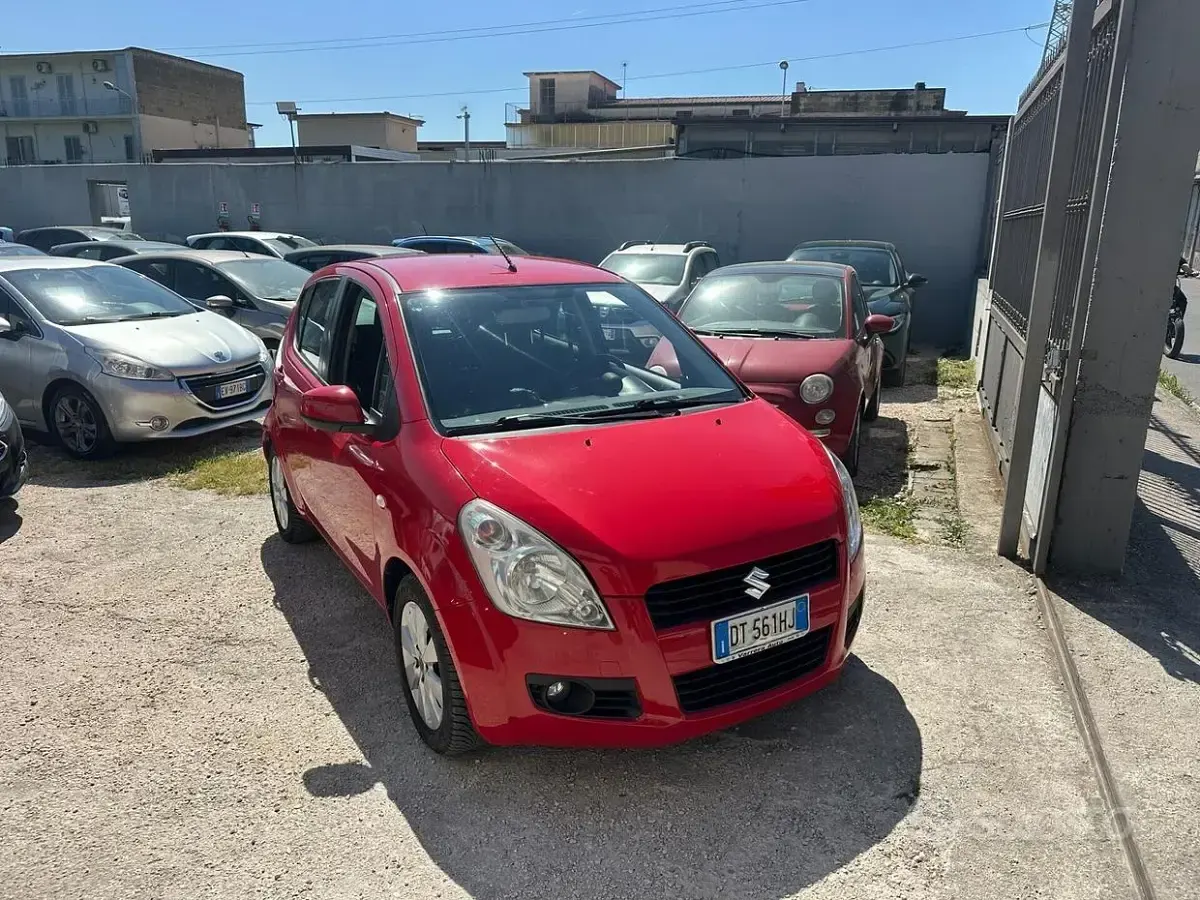 Usata Suzuki Splash 86 CV (63 kW) 2010 Rosso Utilitaria