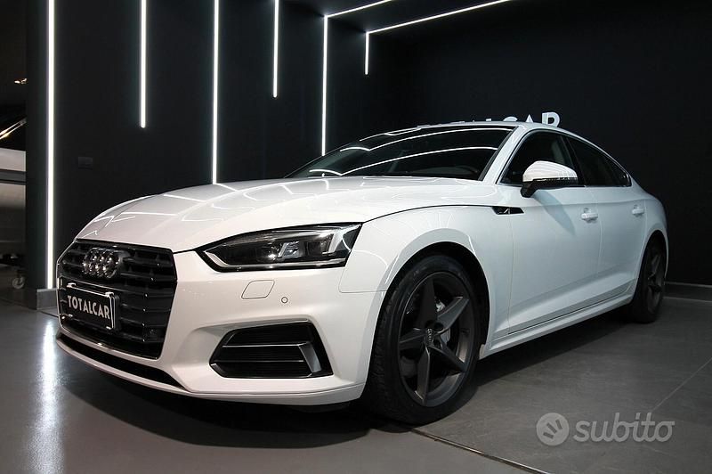 Usata Audi A5 Premium 190 CV (139 kW) 2019 Bianco Berlina