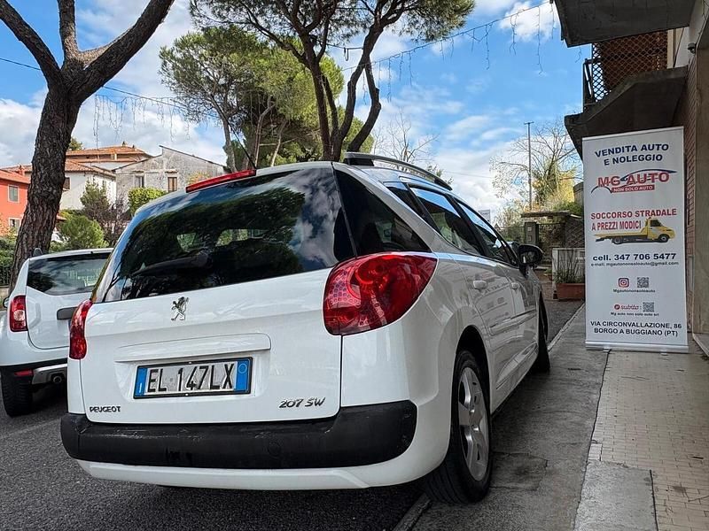 Usata Peugeot 207 92 CV (67 kW) 2012 Bianco Station wagon