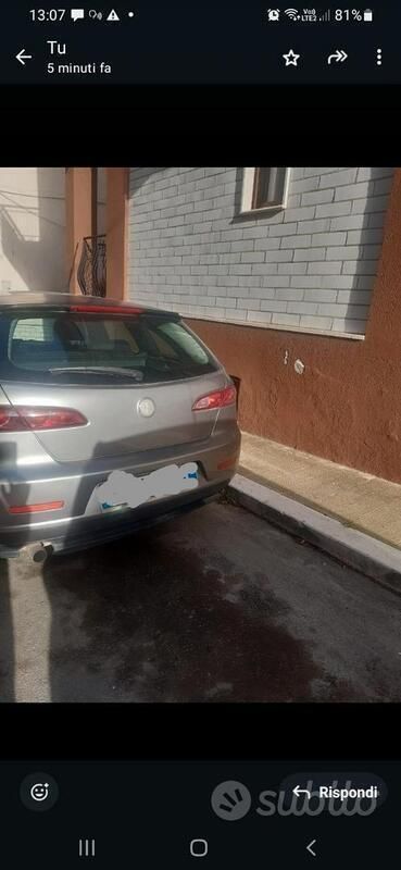 Usata Alfa Romeo 159 150 CV (110 kW) 2008 Grigio Berlina