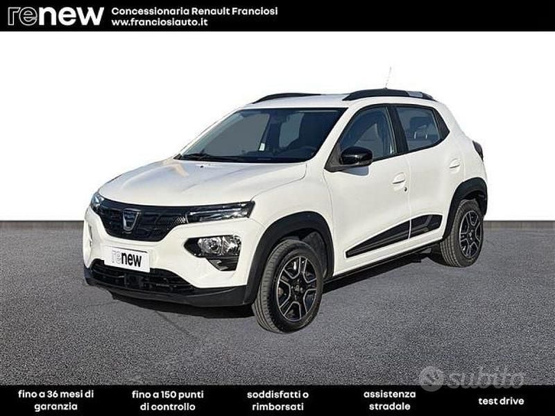 Usata Dacia Spring Comfort 33 kW (45 CV) 2022 Bianco Utilitaria