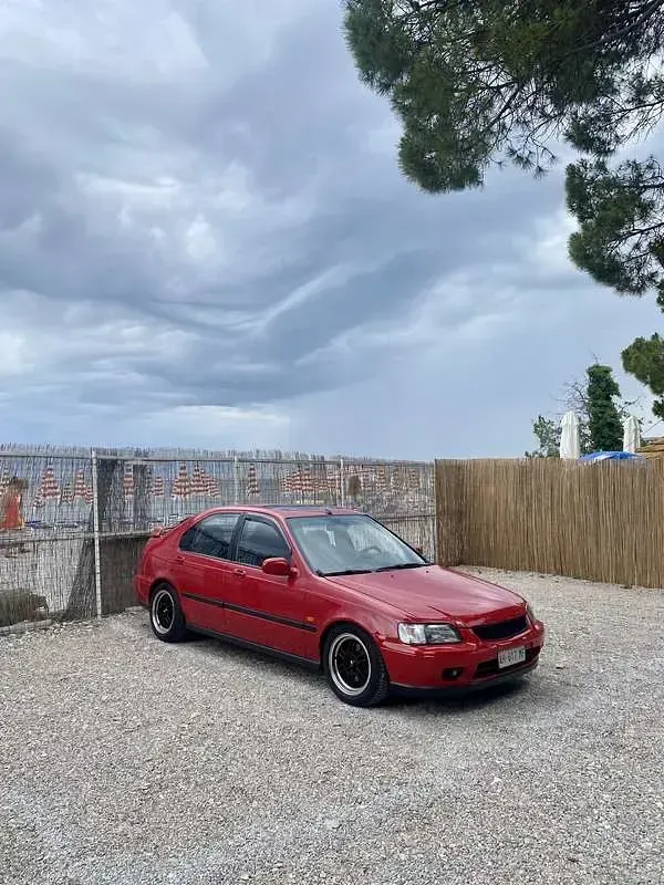 Usata Honda Civic SR 126 CV (92 kW) 1995 Rosso Berlina