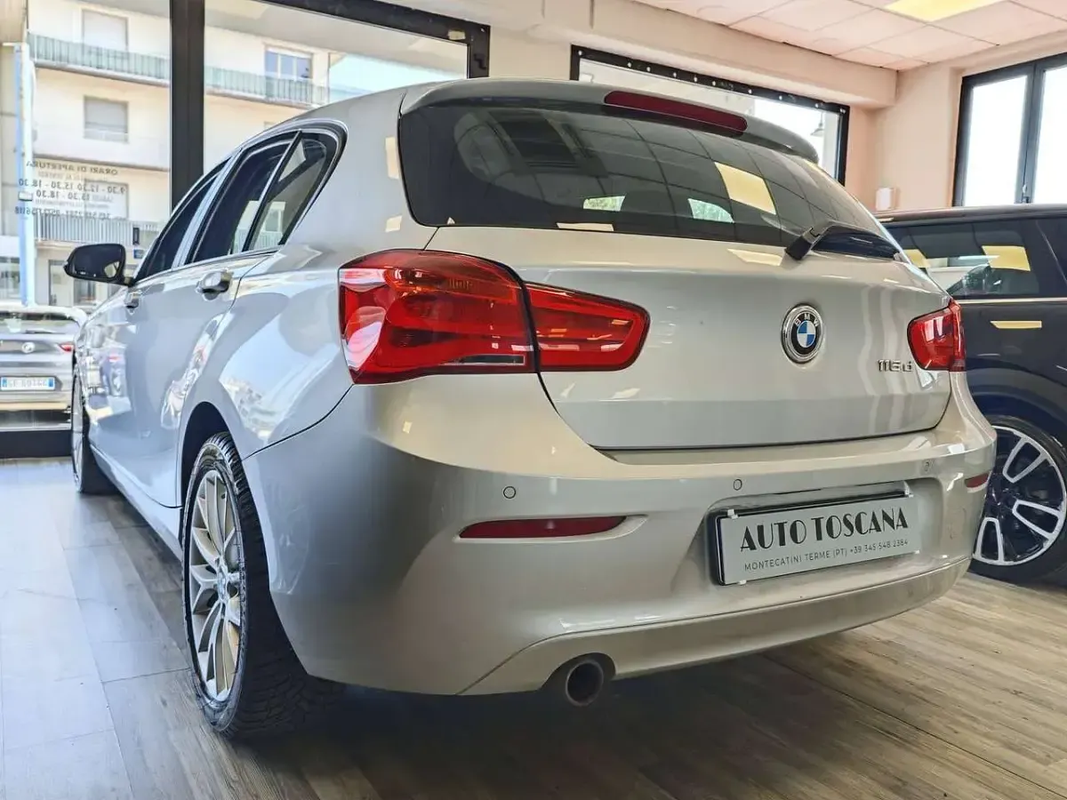 Usata BMW 116 116 CV (85 kW) 2016 Argento Utilitaria