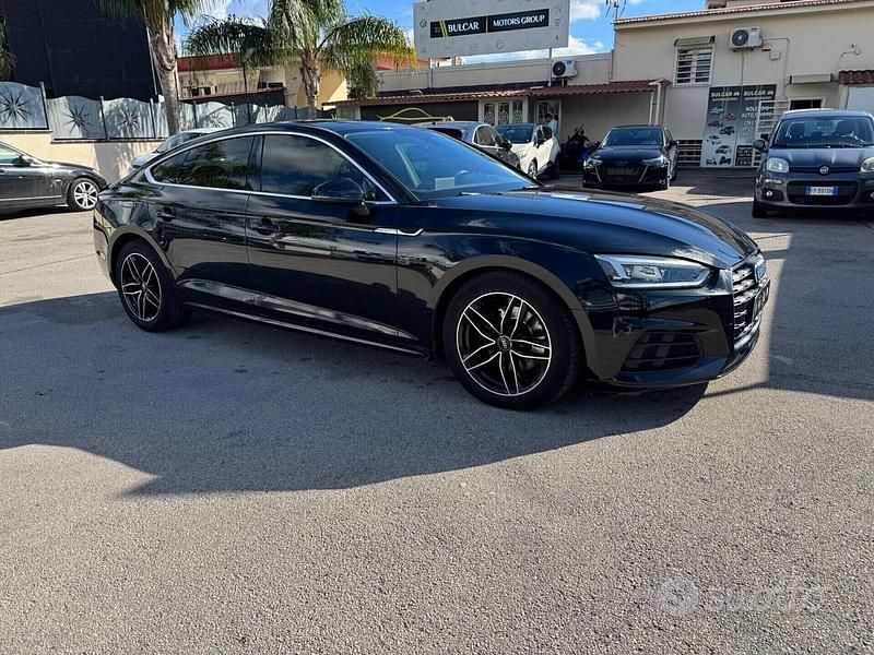 Usata Audi A5 Sport 190 CV (139 kW) 2018 Nero Coupé