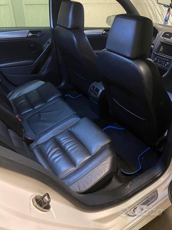 Usata VW Golf VI R 2011 Bianco Utilitaria