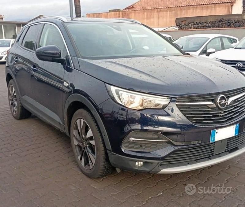 Usata Opel Grandland X 120 CV (88 kW) 2018 Blu SUV