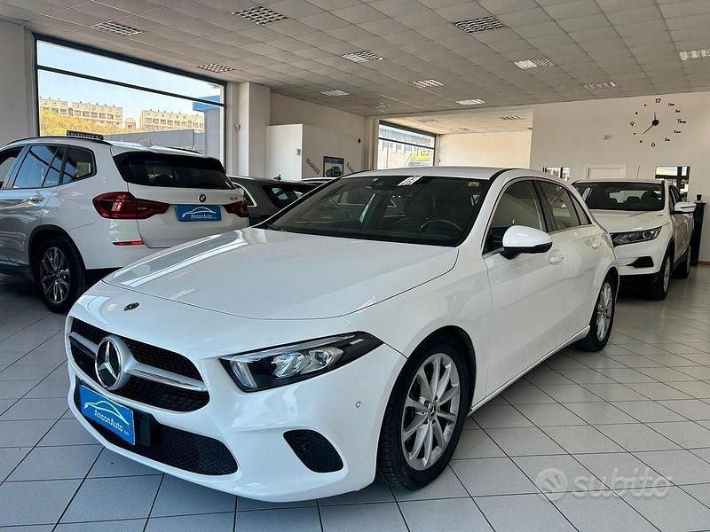 Usata Mercedes A180 Executive 116 CV (85 kW) 2019 Bianco Berlina