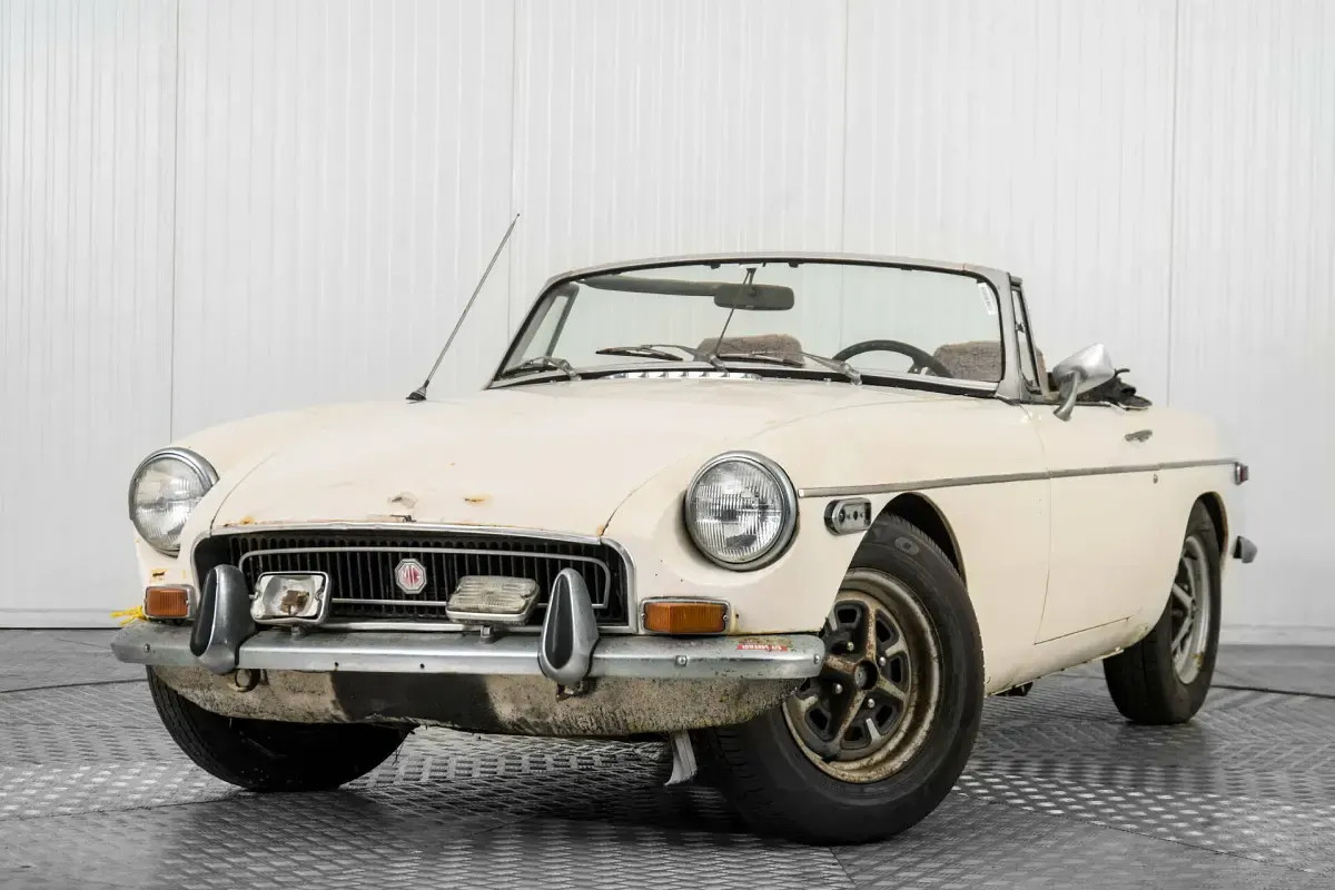 Usata MG B 96 CV (70 kW) 1971 Bianco Cabrio
