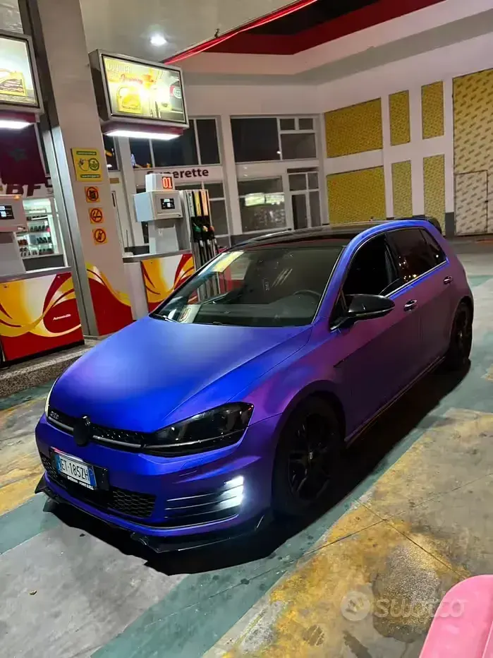 Usata VW Golf VII GTD 184 CV (135 kW) 2014 Nero Berlina