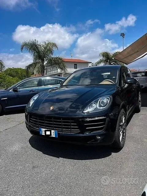 Usata Porsche Macan S 250 CV (183 kW) 2015 Nero SUV