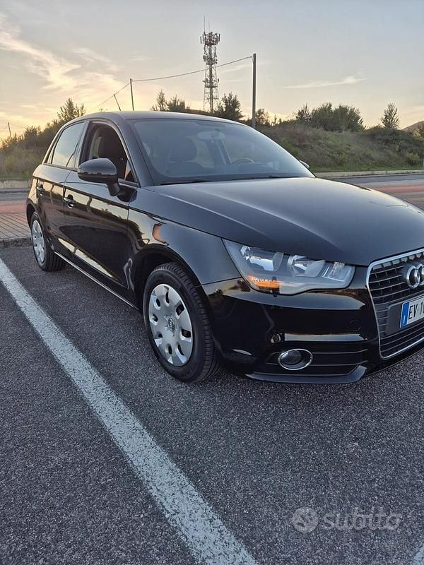 Usata Audi A1 Ambition 85 CV (62 kW) 2014 Nero Berlina