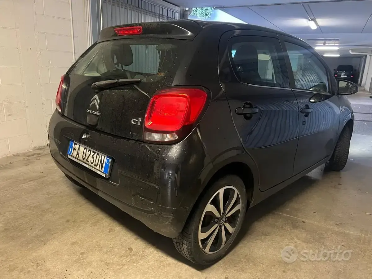 Usata Citroën C1 Shine 69 CV (50 kW) 2016 Nero Utilitaria