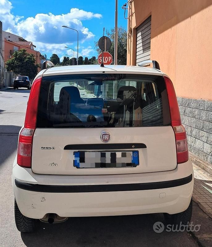 Usata Fiat Panda 70 CV (51 kW) 2011 Bianco Utilitaria