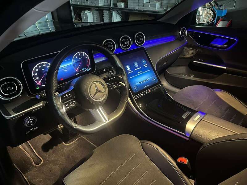 Usato 2022 Mercedes C200 1.5 El_Hybrid 204 CV (41.500 €)
