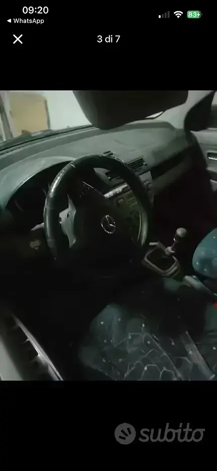 Usata Mazda 2 68 CV (50 kW) 2004 Blu Utilitaria