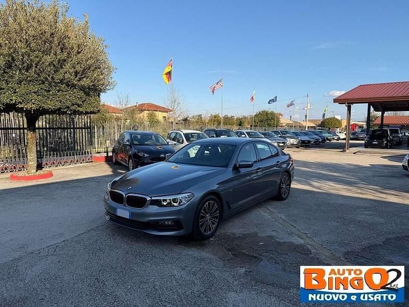 Usata BMW 520 Sport Line 190 CV (139 kW) 2018 Grigio Berlina
