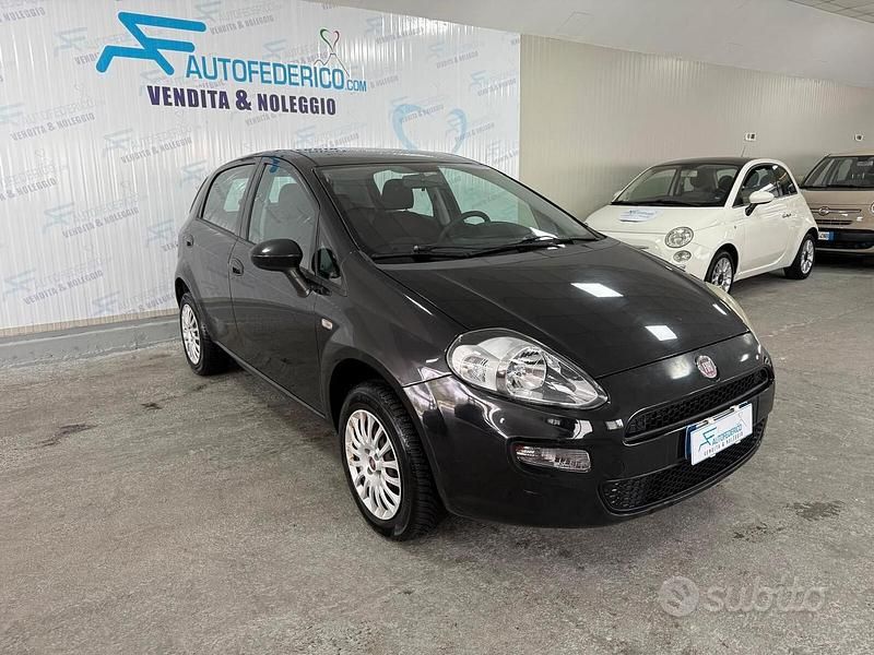 Usata Fiat Punto Street 69 CV (50 kW) 2014 Nero Utilitaria