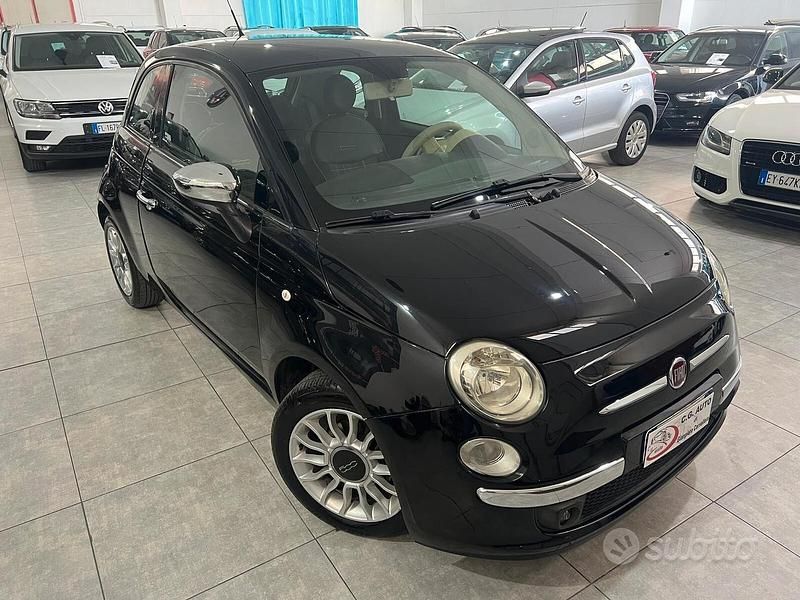 Usata Fiat 500 75 CV (55 kW) 2009 Grigio Cabrio