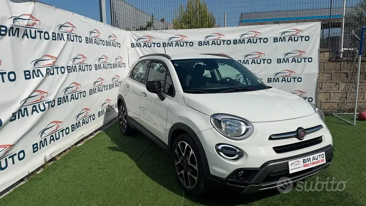 Usata Fiat 500X Cross 130 CV (95 kW) 2021 Bianco SUV