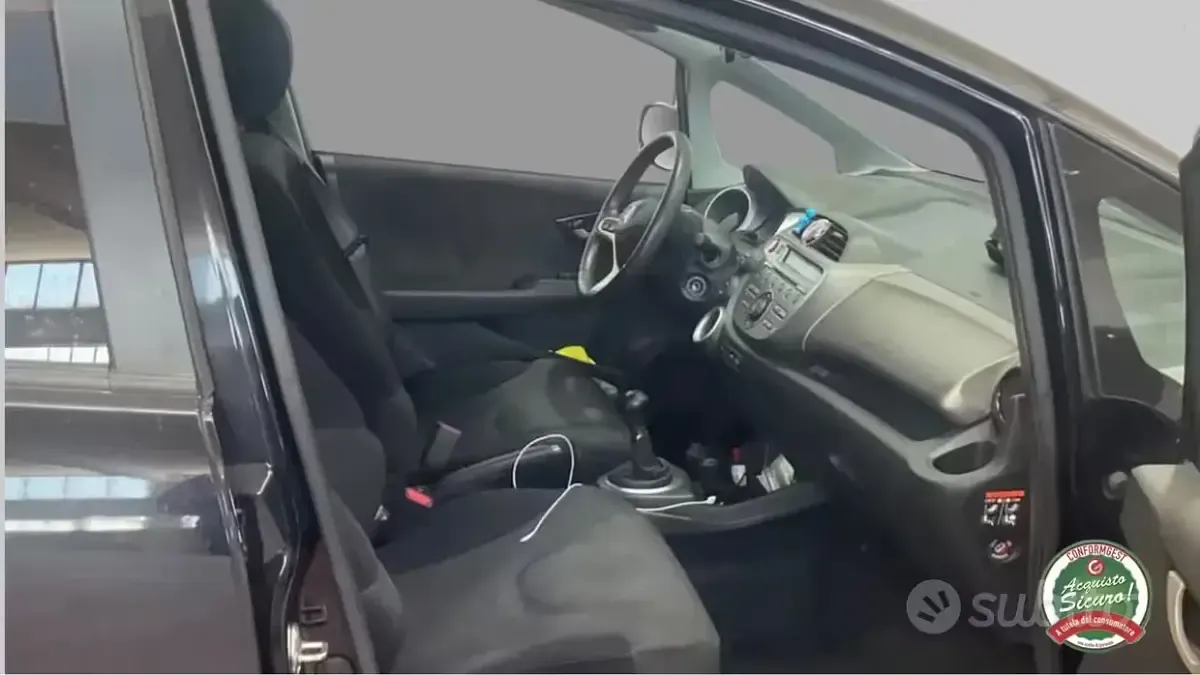 Usata Honda Jazz Elegance 99 CV (72 kW) 2009 Nero Utilitaria