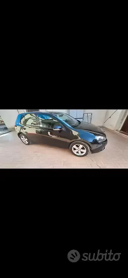 Usata VW Golf VII 105 CV (77 kW) 2018 Nero Berlina
