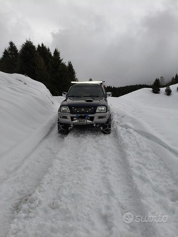 Usata Mitsubishi L200 2003 Blu Pick-up