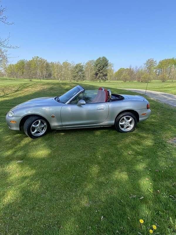 Usata Mazda MX5 110 CV (80 kW) 2006 Argento Cabrio