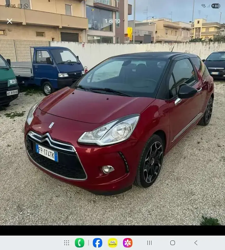 Usata Citroën DS3 So Chic 120 CV (88 kW) 2012 Other Berlina