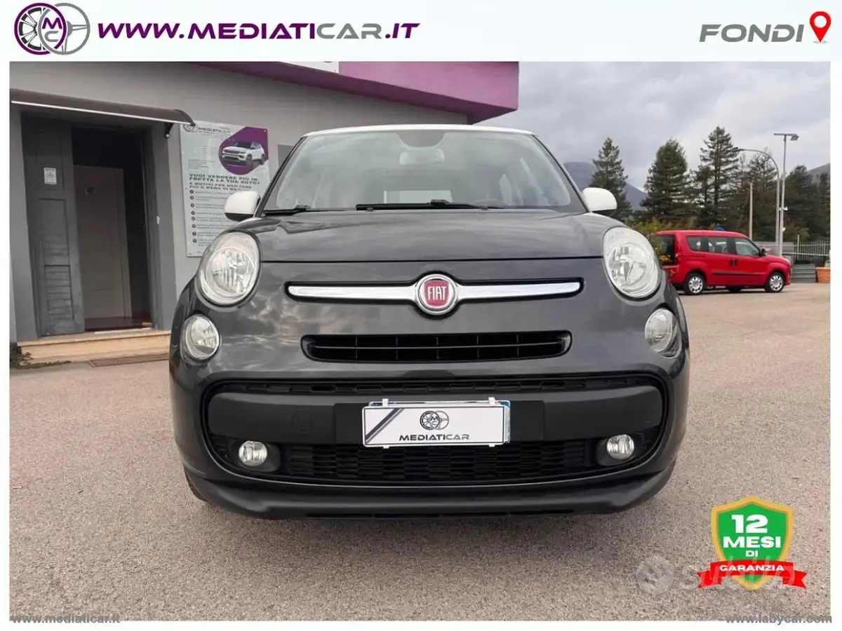 Usata Fiat 500L Lounge 85 CV (62 kW) 2014 Nero Monovolume