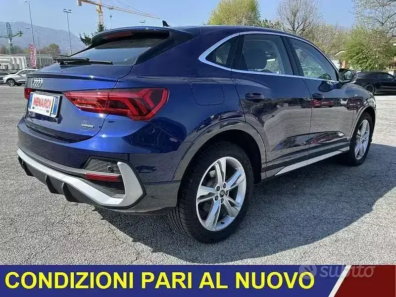 Usata Audi Q3 S-line plus 150 CV (110 kW) 2023 Blu/azzurro SUV