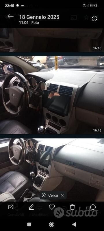 Grigio Usata 2006 Dodge Caliber Due volumi | 1800 € (Ottimo prezzo) - Immagine 1/2