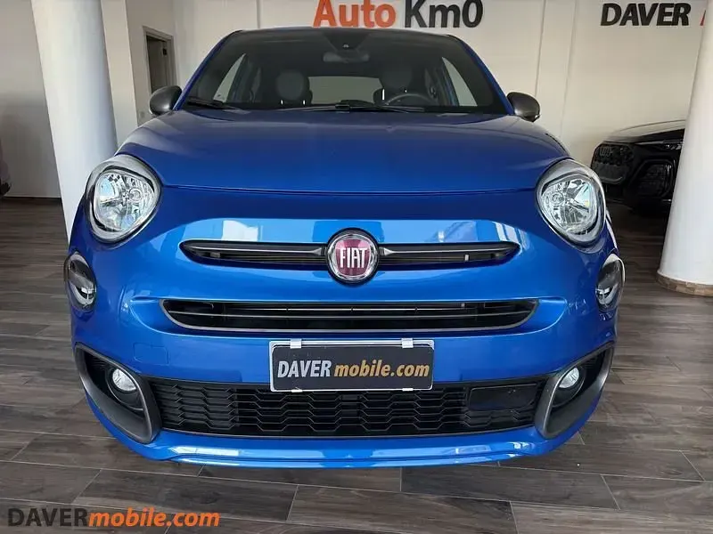 Usata Fiat 500X Sport 150 CV (110 kW) 2022 Azzurro SUV