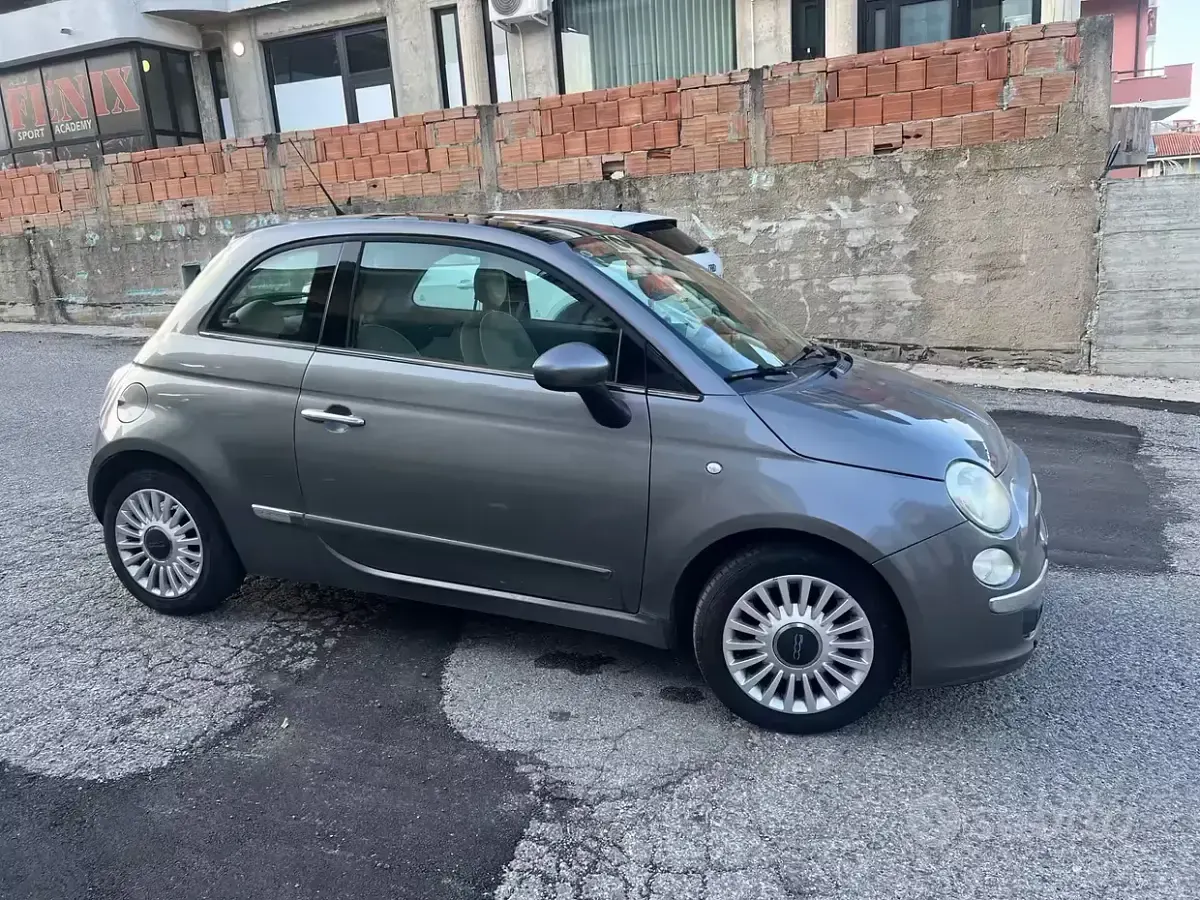 Usata Fiat 500 Lounge 69 CV (50 kW) 2010 Grigio Berlina