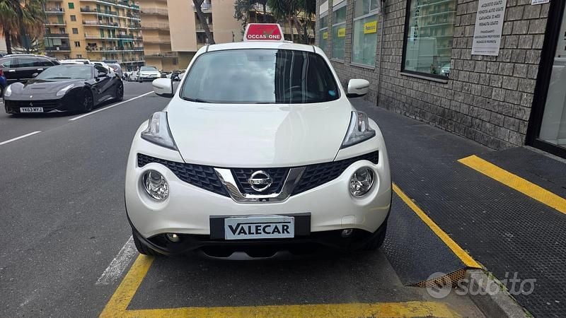 Usata Nissan Juke Tekna 110 CV (80 kW) 2017 Bianco SUV
