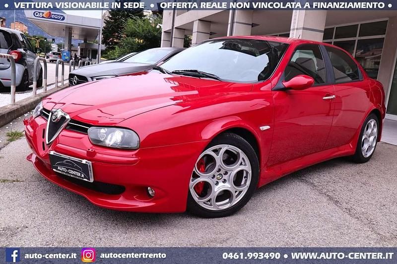 Usata Alfa Romeo 156 GTA 250 CV (183 kW) 2005 Rosso Berlina