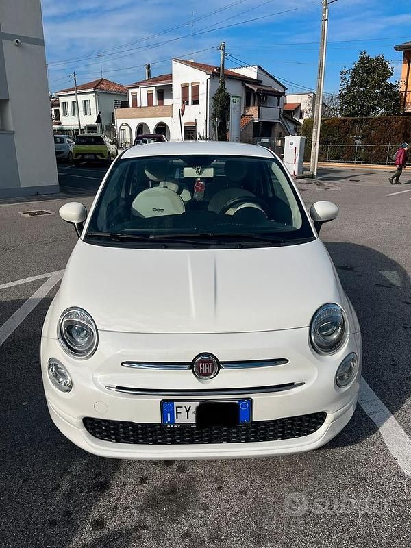 Usata Fiat 500 2019 Bianco Berlina